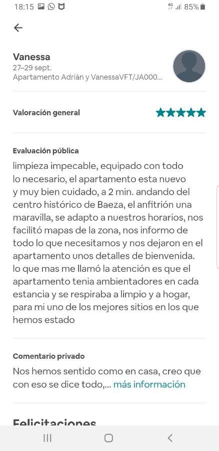 Apartamento Adrian Y Vanessa Vft/Ja/00086 Baeza Extérieur photo